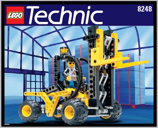 8248 Forklift (Used) LEGO TECHNIC