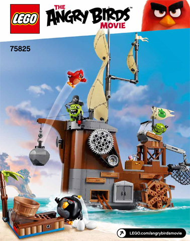 75825 Piggy Pirate Ship (Used) LEGO The Angry Birds Movie