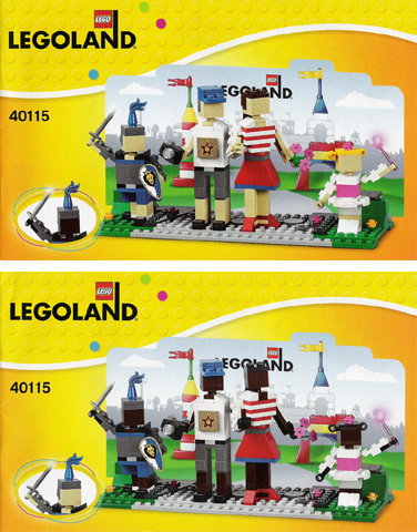 40115 LEGOLAND Entrance with Family (Used) LEGO LEGOLAND