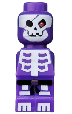 Microfigure Ninjago Skeleton Dark Purple (4615583 / 6023504) (85863pb052)