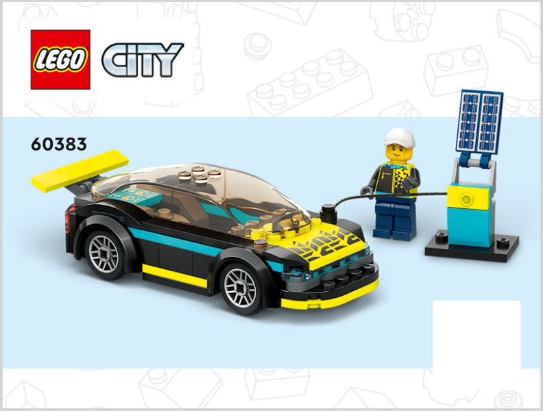 60383 Electric Sports Car (Used) LEGO City