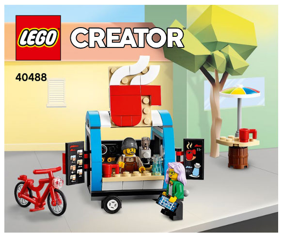 40488 Coffee Cart (Used) LEGO Creator