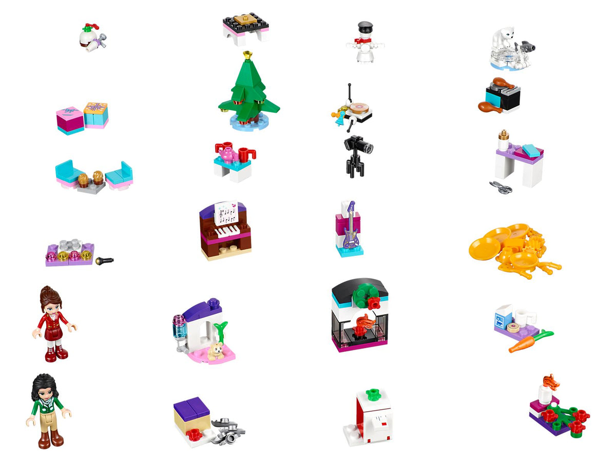 41131 Friends Advent Calendar (2016) (Used) LEGO Friends
