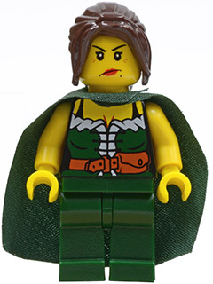 Kingdoms - Dark Green Chess Queen (cas510)