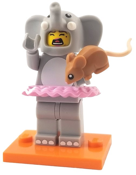Elephant Costume Girl - Series 18 Collectible Minifigure (col18-1)