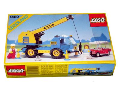 1489 Mobile Car Crane (Retired) LEGO Town