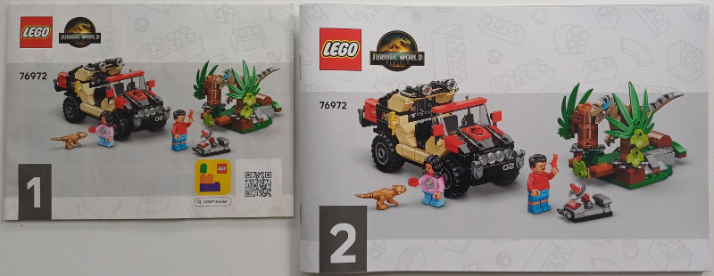 76972 Raptor Off-Road Escape (Certified) LEGO Jurassic World