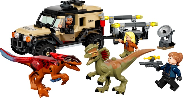 76951 Pyroraptor & Dilophosaurus Transport (Retired) LEGO Jurassic World