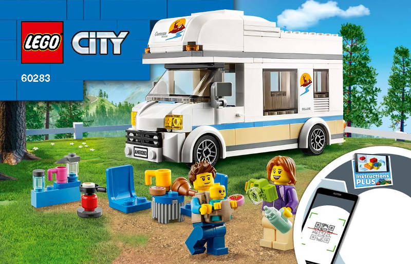 60283 Holiday Camper Van (Used) LEGO City