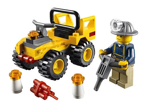 30152 Mining Quad (Retired) LEGO City