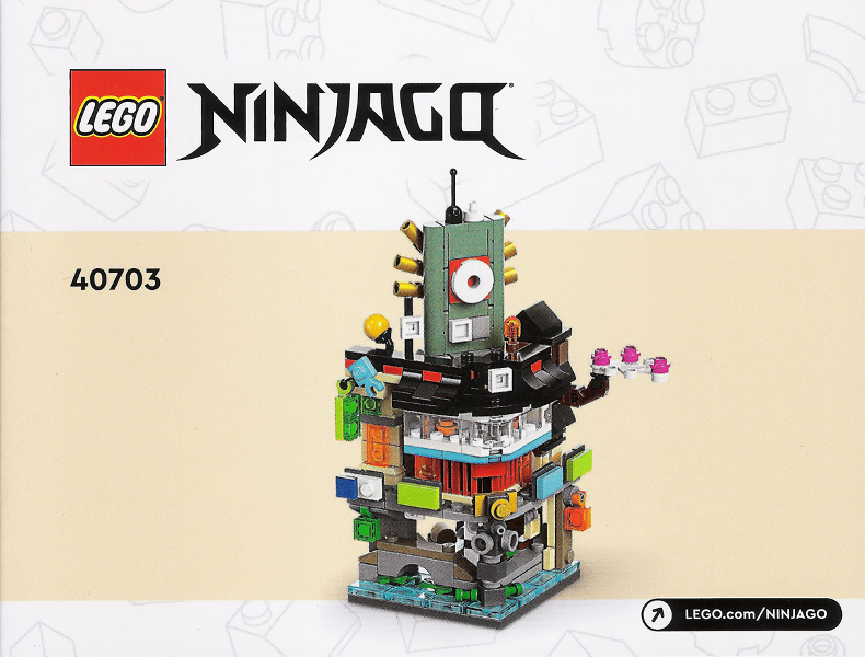 40703 Micro NINJAGO City (Certified) LEGO Ninjago