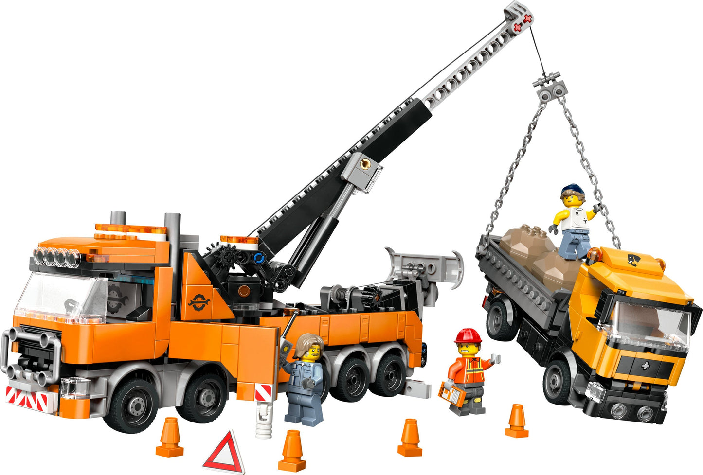 60467 Heavy-Duty Recovery Tow Truck with Crane