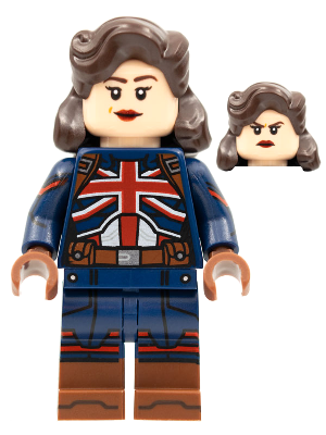 Captain Carter, Marvel Studios, Series 1 (Minifigure Only) (colmar10)