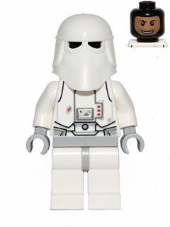 Snowtrooper, Light Bluish Gray Hips, Light Bluish Gray Hands, Printed Head, Torso Back Printing (sw0463)