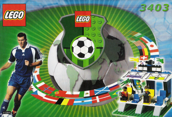 3403 Fans' Grandstand with Scoreboard (Certified) LEGO Sports
