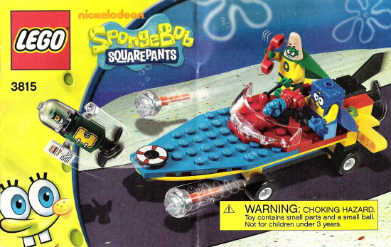 3815 Heroic Heroes of the Deep (Certified) LEGO SpongeBob SquarePants