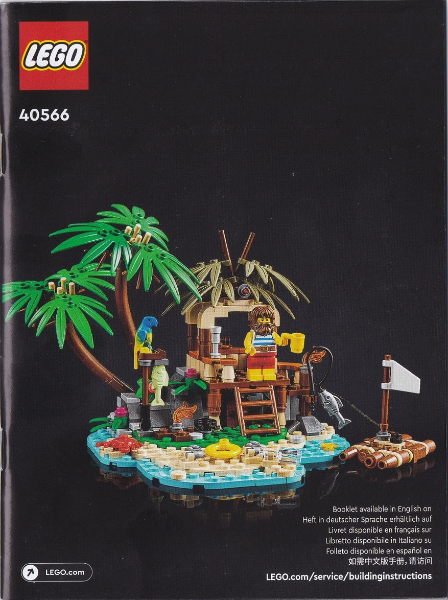 40566 Ray the Castaway (Certified) LEGO Ideas