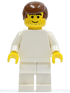 Soccer Player White Team Player 2 (soc072)