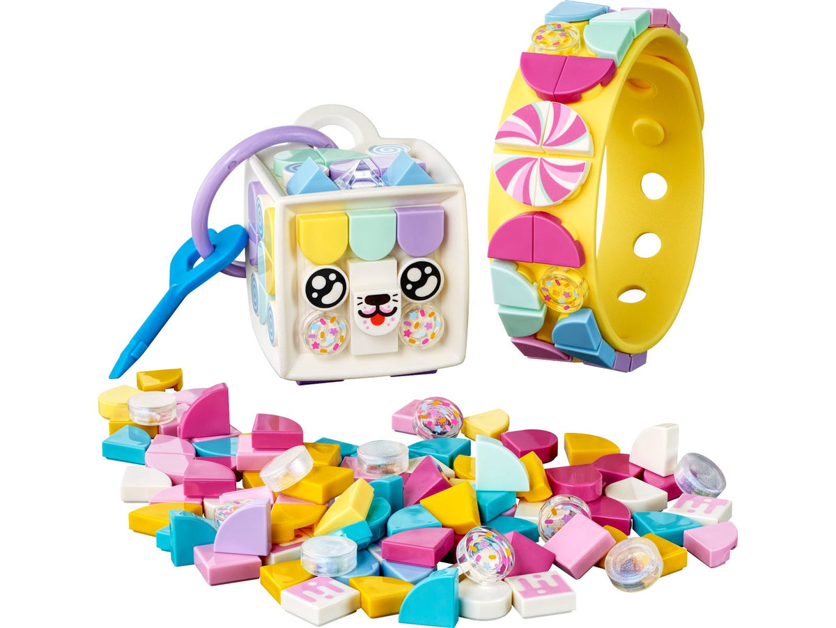 41944 Candy Kitty - Bracelet & Bag Tag (Used) LEGO DOTS