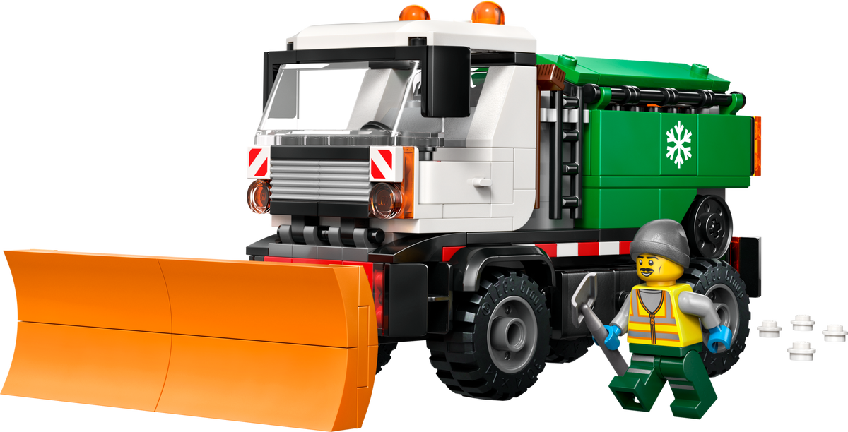 60490 Snowplough (Used) LEGO City