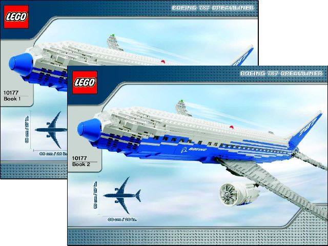 10177 Boeing 787 Dreamliner (Used) LEGO Icons