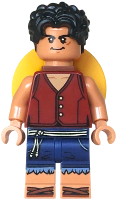 Monkey D. Luffy - Straw Hat on Back (op007)