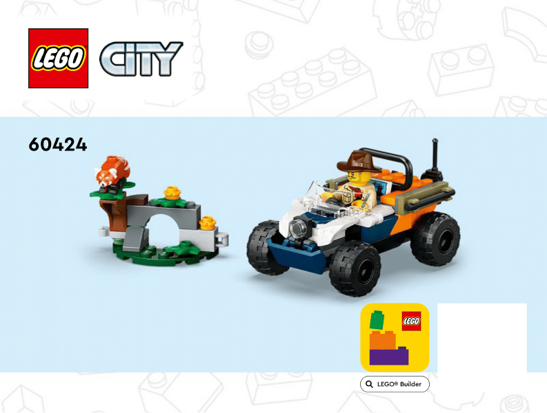 60424 Jungle Explorer ATV (Certified) LEGO City