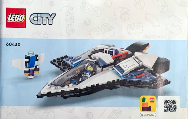 60430 Interstellar Spaceship (Certified) LEGO City