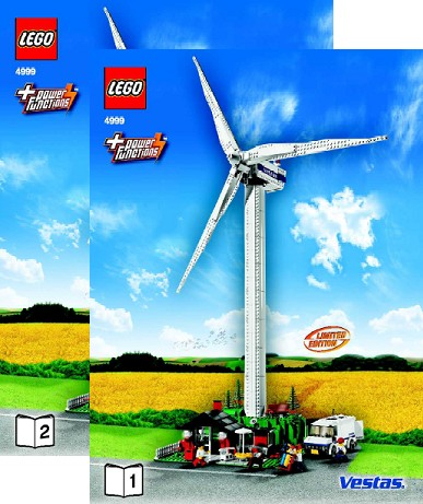 4999 Wind Turbine (Vestas) (Certified) LEGO Icons