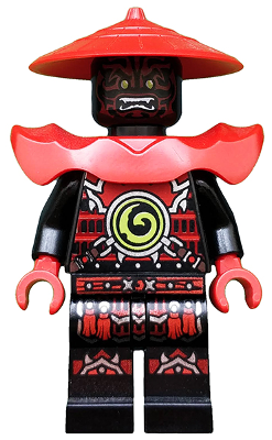 Stone Army Swordsman - Red Face (njo0222)