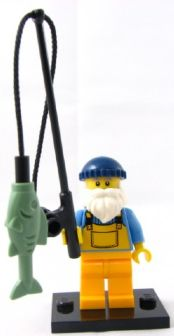 Fisherman - Series 3 Collectible Minifigure (col03-1)