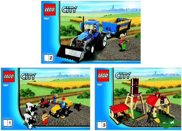 7637 Farm (Certified) LEGO City
