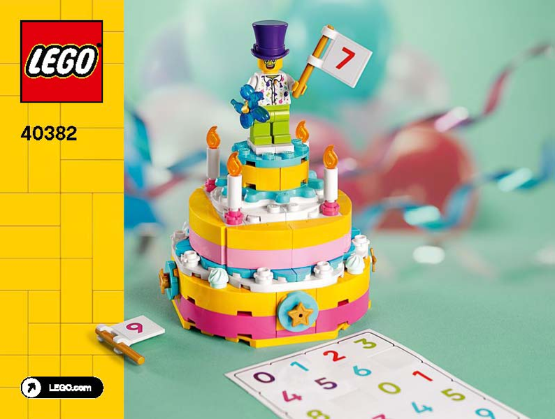 40382 Birthday Set (Used) LEGO Seasonal