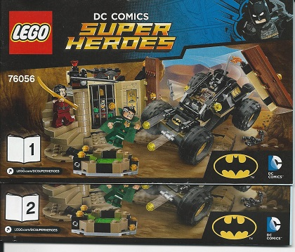 76056 Batman: Rescue from Ra's al Ghul (Used) LEGO Super Heroes