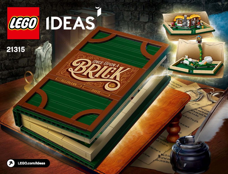 21315 Brick Tales Pop-Up Book (Used) LEGO Ideas