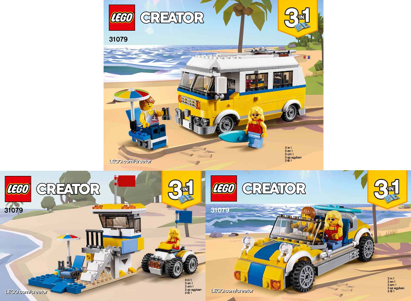 31079 Sunshine Surfer Van (Certified) LEGO Creator