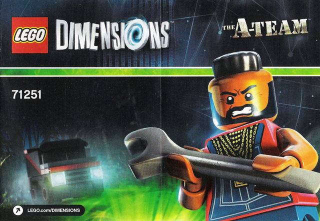 71251 B.A. Baracus Fun Pack (Used) LEGO Dimensions