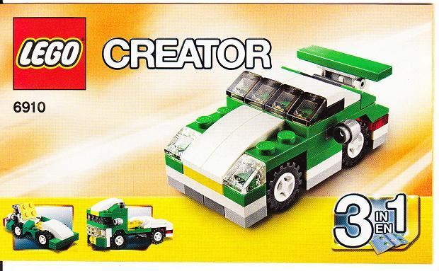 6910 Mini Sports Car (Used) LEGO Creator