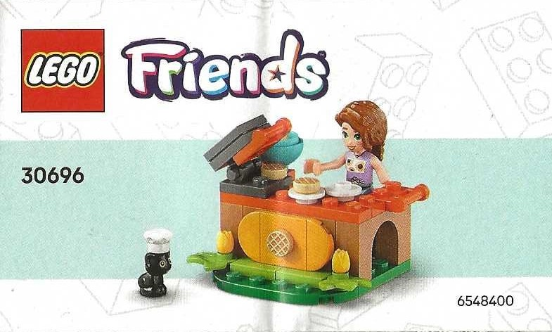 30696 Autumn's Waffle Stand (Used) LEGO Friends