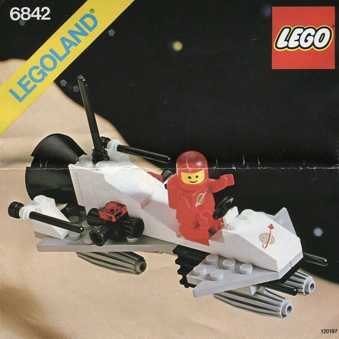6842 Small Space Shuttle Craft (Used) LEGO Space