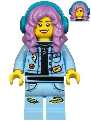 Parker L. Jackson - Denim Jacket with Headphones (hs035)