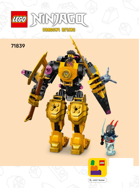 71839 Arin's Spinjitzu Battle Mech (Used) LEGO Ninjago