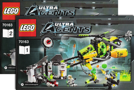 70163 Toxikita's Toxic Meltdown (Used) LEGO Ultra Agents