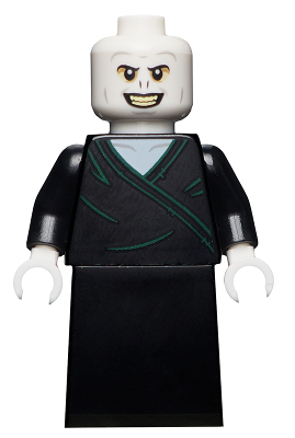 Lord Voldemort - White Head, Black Skirt, Smile with Teeth (hp197)