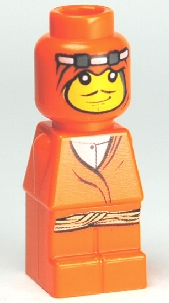 Microfigure Orient Bazaar Merchant Orange (4594142) (85863pb033)