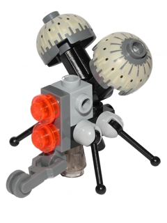 Buzz Droid - Dark Bluish Gray Dome Tops, Zipline Handle (sw0533)