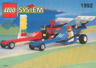1992 Dragsters (Used) LEGO Town