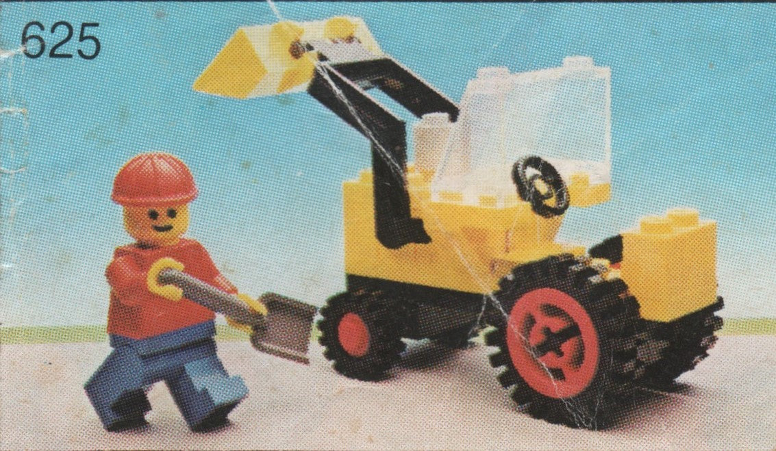 625 Tractor Digger (Retired) LEGO Town