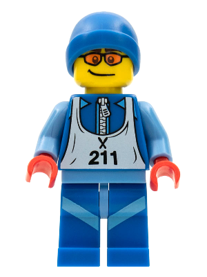 Skier, Series 2 (Minifigure Only) (col028)