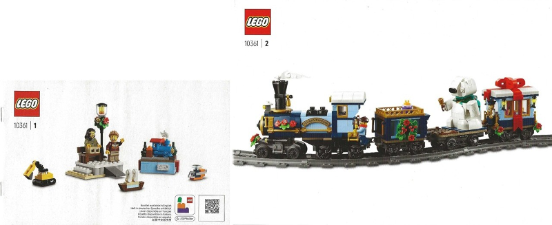 10361 Holiday Express Train (Certified) LEGO Icons